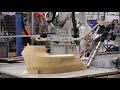 Robotic 3D printing of large scale automotive prototypes