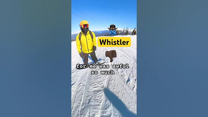 🙅🏿‍♂️Never Going Back To Whistler For This Reason!! #snowboarding #whistler #whistlerblackcomb