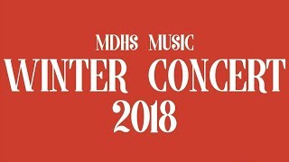 MDHS Winter Concert 2018 - Third Stream - Somebody That I Used to Know