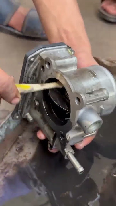 Unstable RPM issue Reason and Solution, Throttle Body Cleaning Process #mechanic #fyp #sensor