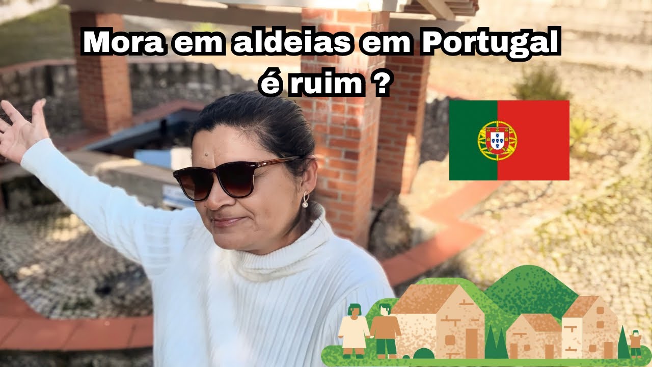 Como é mora em uma aldeia em Portugal?🇵🇹