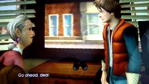 Back to the Future The Game Episode 1: Walkthrough Part #2