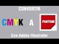 Convertir de CMYK a PANTONE - Illustrator