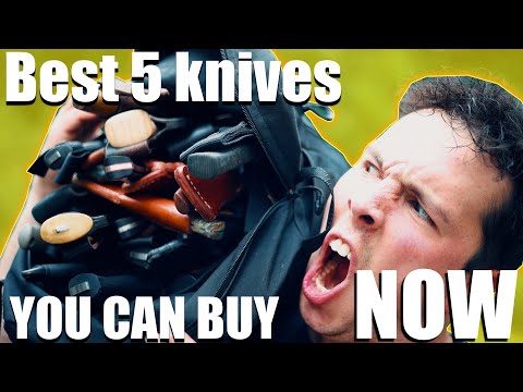 The 5 BEST Knives You can Buy RIGHT NOW!