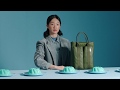 PORTER - 生活選物PUFF休閒實用托特包(M) - 茶褐 product youtube thumbnail
