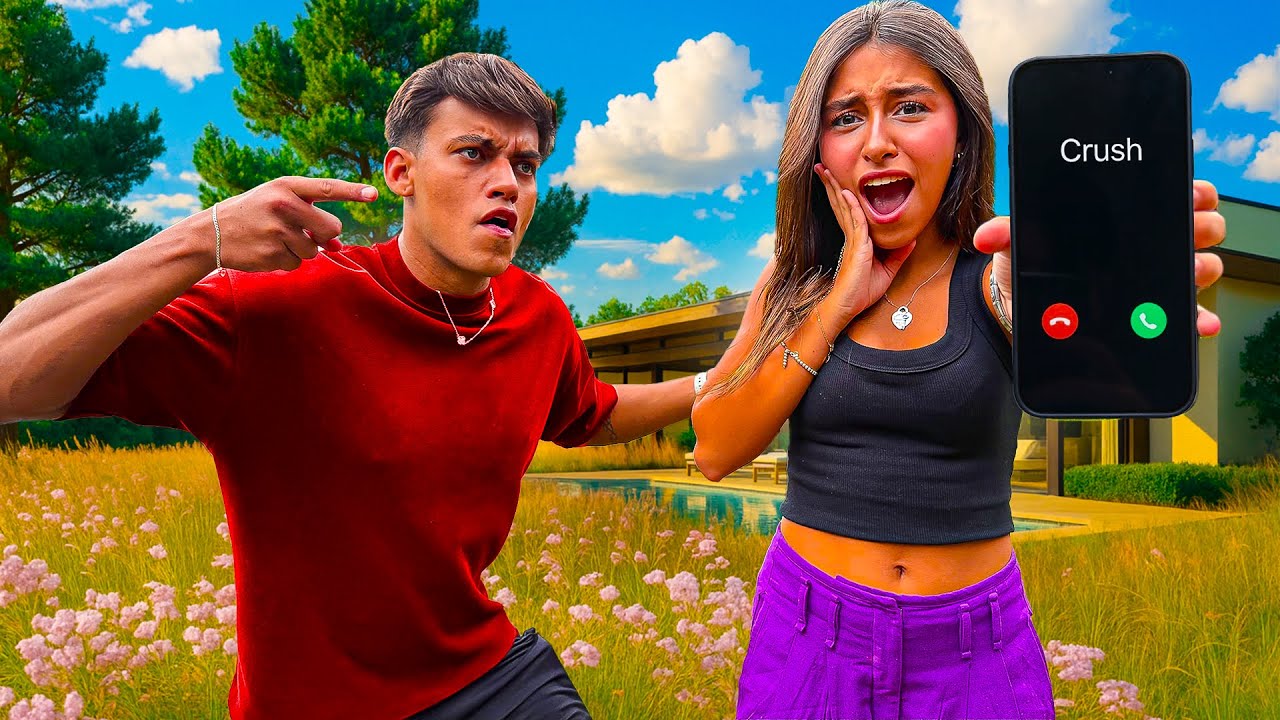 A Fefê Atendeu O Novo Crush Na Frente Do Vini Marioto !!!!