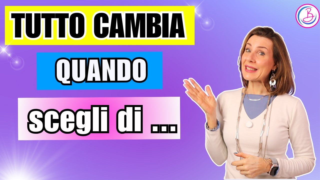 IL POTERE DI SCEGLIERE | Trasforma la tua vita oggi - YouTube
