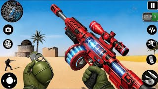 Gun Strike Commando strike Missions - Banduk Wala Game -Android Gameplay #2 Commando Mission Game  screenshot 1