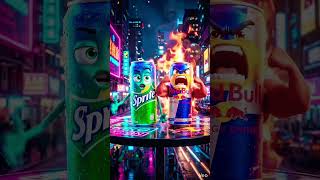 Sprite and red bull 😂ai video ❤️ #aivideo #viralai #trading #subscribe #viralshorts #youtubeshorts