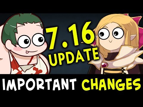Dota 7.16 UPDATE — most important changes
