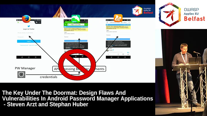 AppSec EU 2017 The Key Under The Doormat by Stephan Huber and Steven Arzt