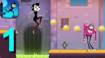 Hotel Transylvania Adventures - Run, Jump, Build! Walkthrough Part 1 Android Gameplay