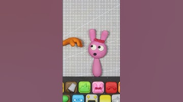 Sprunki - The endless loop of the story of Pinki x Doey poppy playtime 4,  made of stopmotion clay !