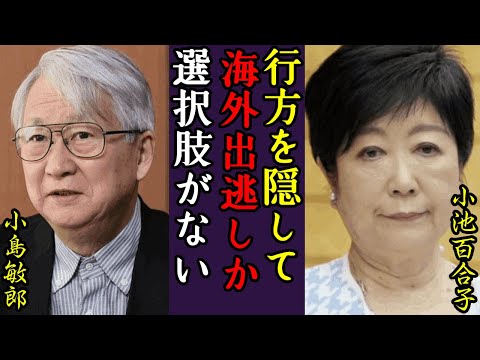 小池百合子の"学歴詐称"をよく知る一番の側近が行方不明...枕営業で現在の地位を獲得した真相や国会議員"脱税問題"の火消しにした黒幕の正体に言葉を失う『女性東京都知事』が元カレが裏切り暴露に言葉を失う