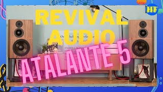 【#書架喇叭】來自法國設計及製造的 Revival Audio Atalante 5 大型書架喇叭，12吋低音加上饅頭中音，成為理想配搭！（cc 中文自選繁、簡字幕）#Revival