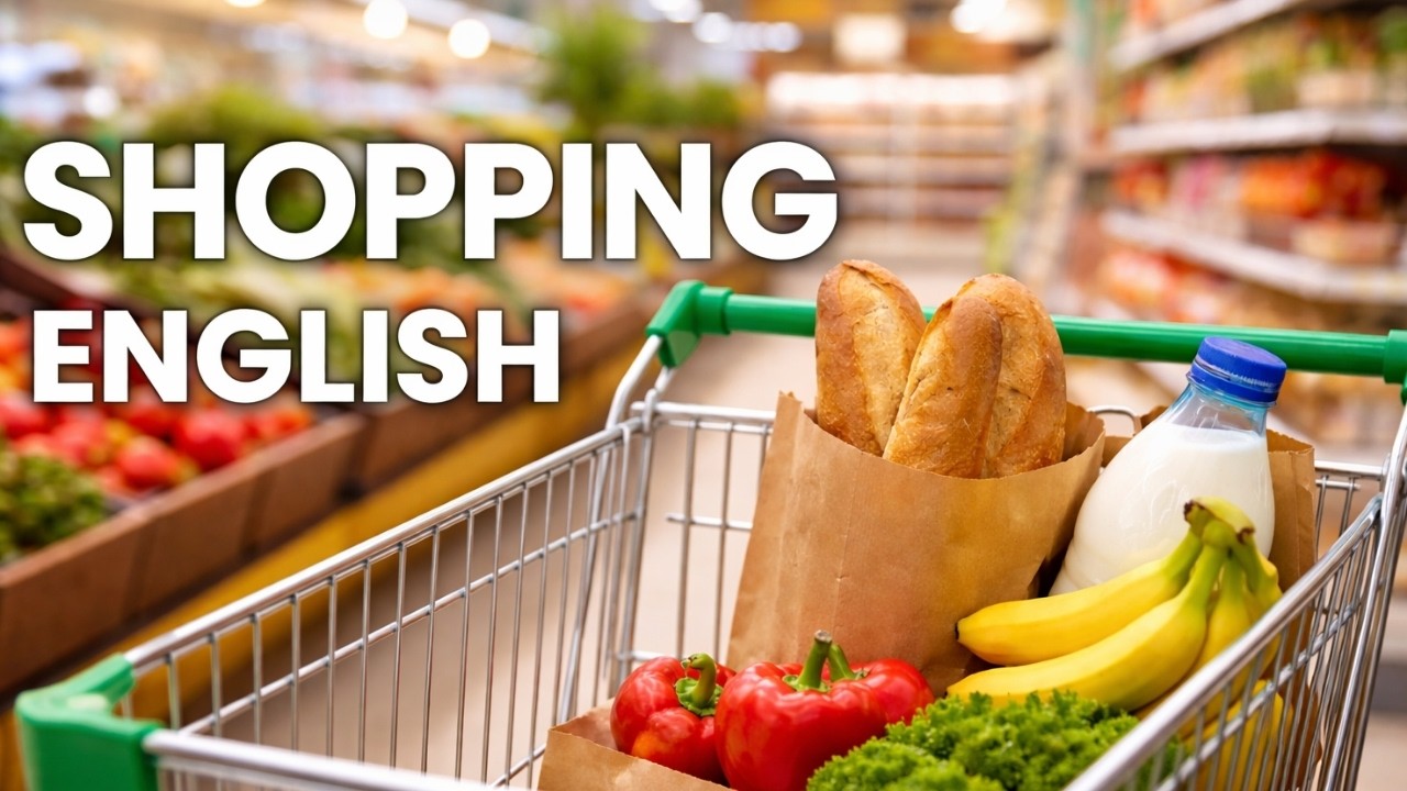 Shopping in English | Slow English Conversation for Beginners