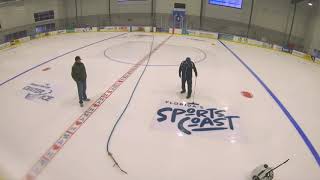 Advent Health Center Ice FSC Logo Placement