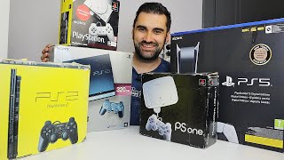 I BOUGHT EVERY PLAYSTATION EVER ! PS5 , PS4 , PS3 , PS2 , PS1 , PSP