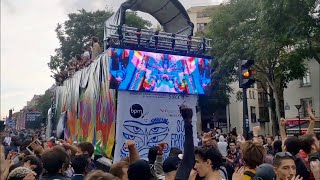 TECHNO PARADE PARIS 2019 : Visuals VJing by @djresqvideomix