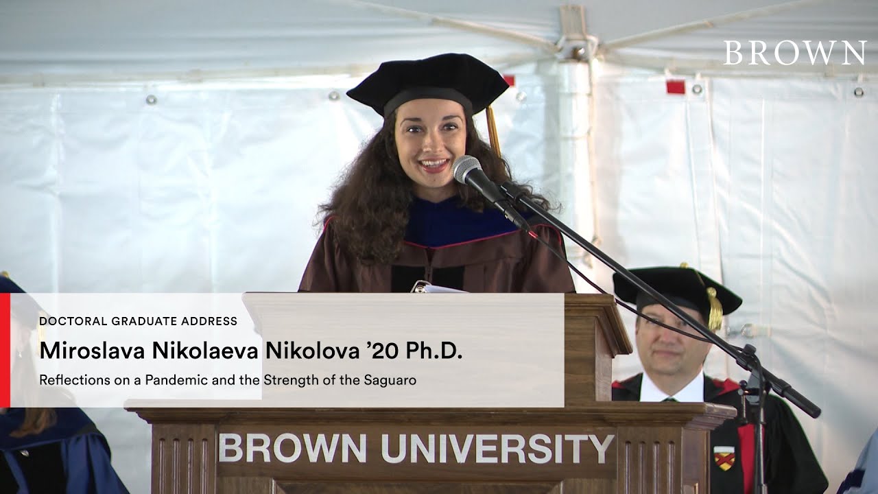 2020 Doctoral Speaker: Miroslava Nikolaeva Nikolova (2022)