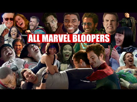 All 87 mins of Marvel & MCU bloopers, gag reel and funny outtakes 「4K」