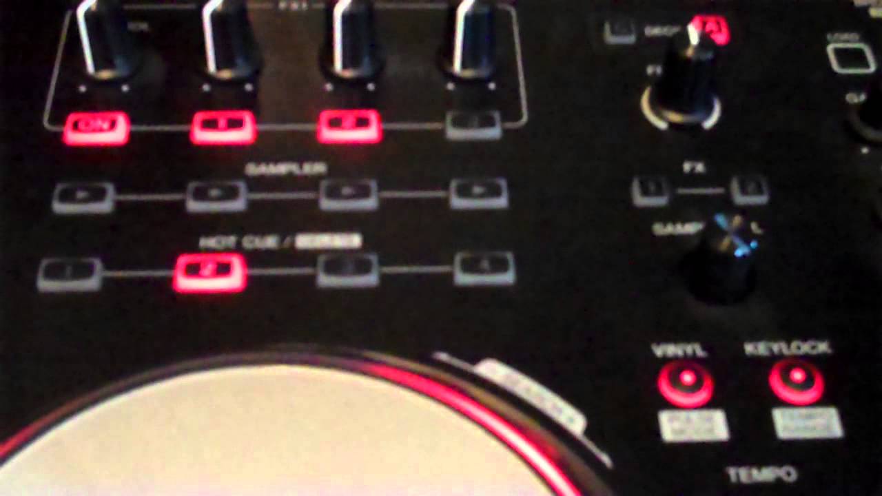 Pioneer DDJ-ERGO with Serato DJ effects.