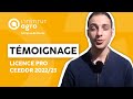 Tmoignage  victor  licence pro ceeddr en alternance