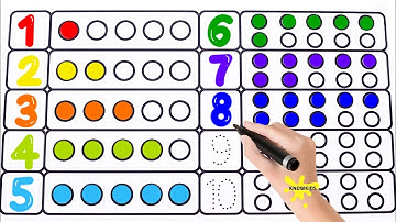 “Counting 1 to 10 for Kids | One Two Three Numbers,12345,educational video,Let