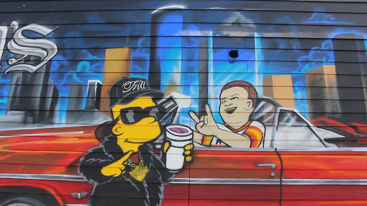 Reds Auto Graffiti Mural