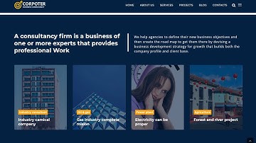 Corpoter - Consulting and Business HTML Template