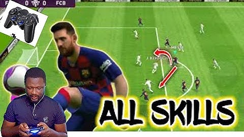 PES MOBILE 2021 SKILL MOVES USING A CONTROLLER/GAMEPAD [Part 1]