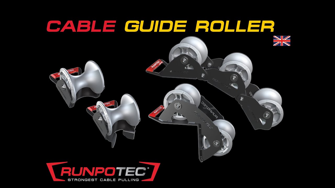 Cable guide roller - shaft - Products - Runpotec