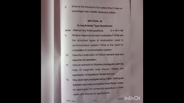 Kumaun University, NAINITAL M.Sc. 3rd sem Communication Electronics paper 2023