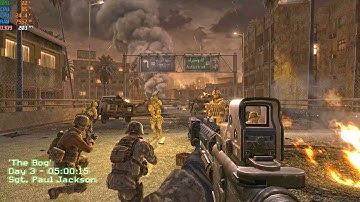Call of Duty 4: Modern Warfare 2023 The Bog Gameplay