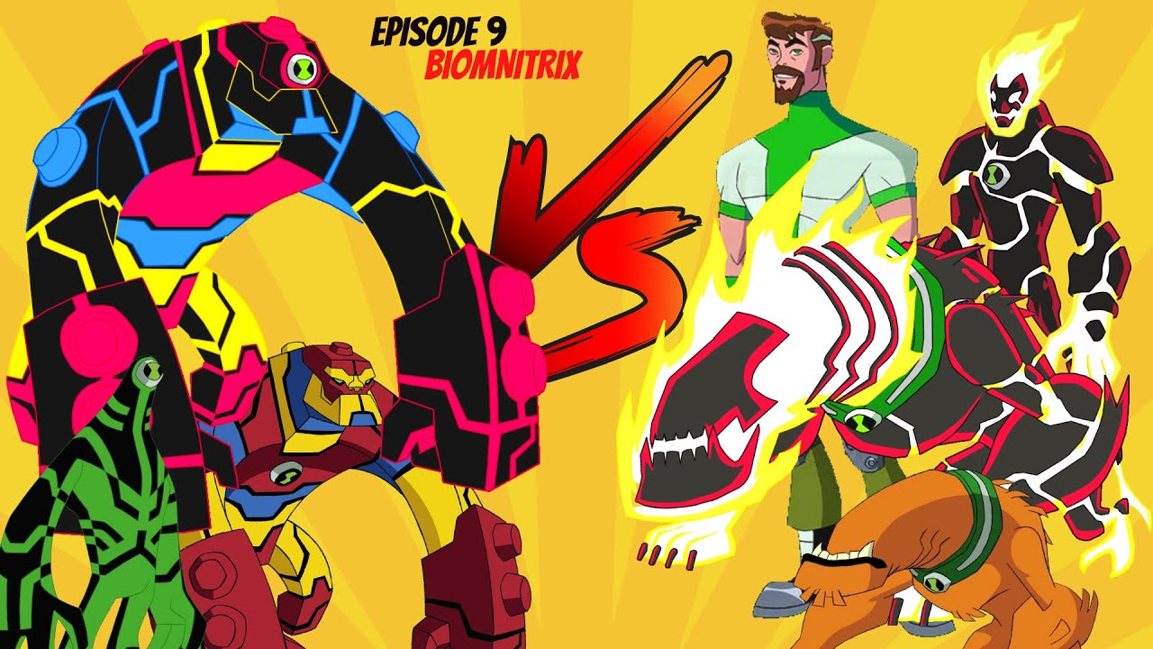 Upbloxx VS Wildblast - Episode 9 - Biomnitrix Fusion Ben 10,000 Aliens ...