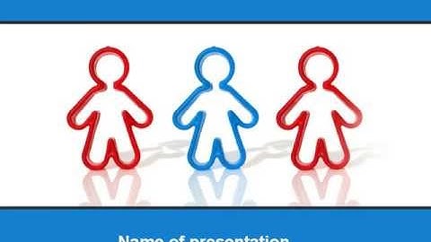 Social Interaction PowerPoint Template by PoweredTemplate.com