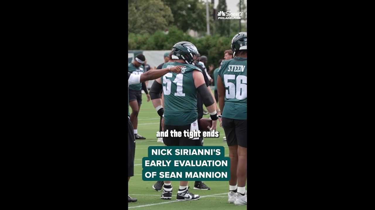 Nick Sirianni impressed by Sean Mannion early on at Eagles Training Camp