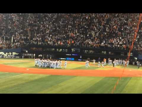 ジャイアンツ優勝瞬間から胴上げまで！！