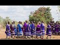 Maasai Women Tradition Musical Dance African Ethnic Group In East Africa Tanzania 