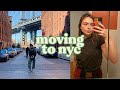 jk I moved to New York (moving vlog)