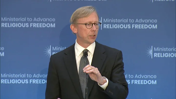 Ministerial to Advance Religious Freedom:  Remarks by Director of Policy Planning Brian Hook