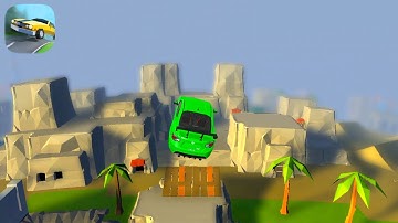 Reckless Getaway 2 - All levels Gameplay Police Car Chase Jump Android,iOS