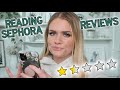 READING SEPHORA REVIEWS OF MY FAVOURITE PRODUCTS | Samantha Ravndahl