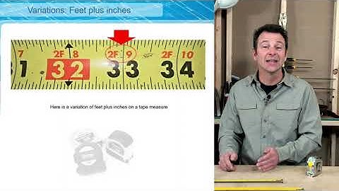 Learn how to read a Tape Measure -  Measuring and Marking Lesson Series - Trades Training Video