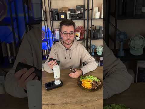 Электрические мельницы для специй Xiaomi Huo Hou Electric Grinder Set: Набор 2 шт, Увеличенная емкость, видео 1