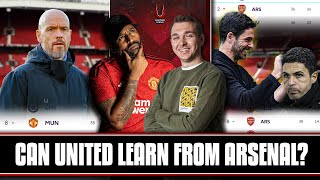 What Can United LEARN from Arsenal? 🤔 ft James B @JamesGoonerverse