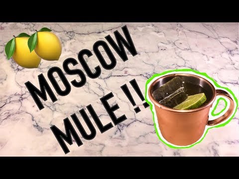 Easy Moscow Mule Cocktail!