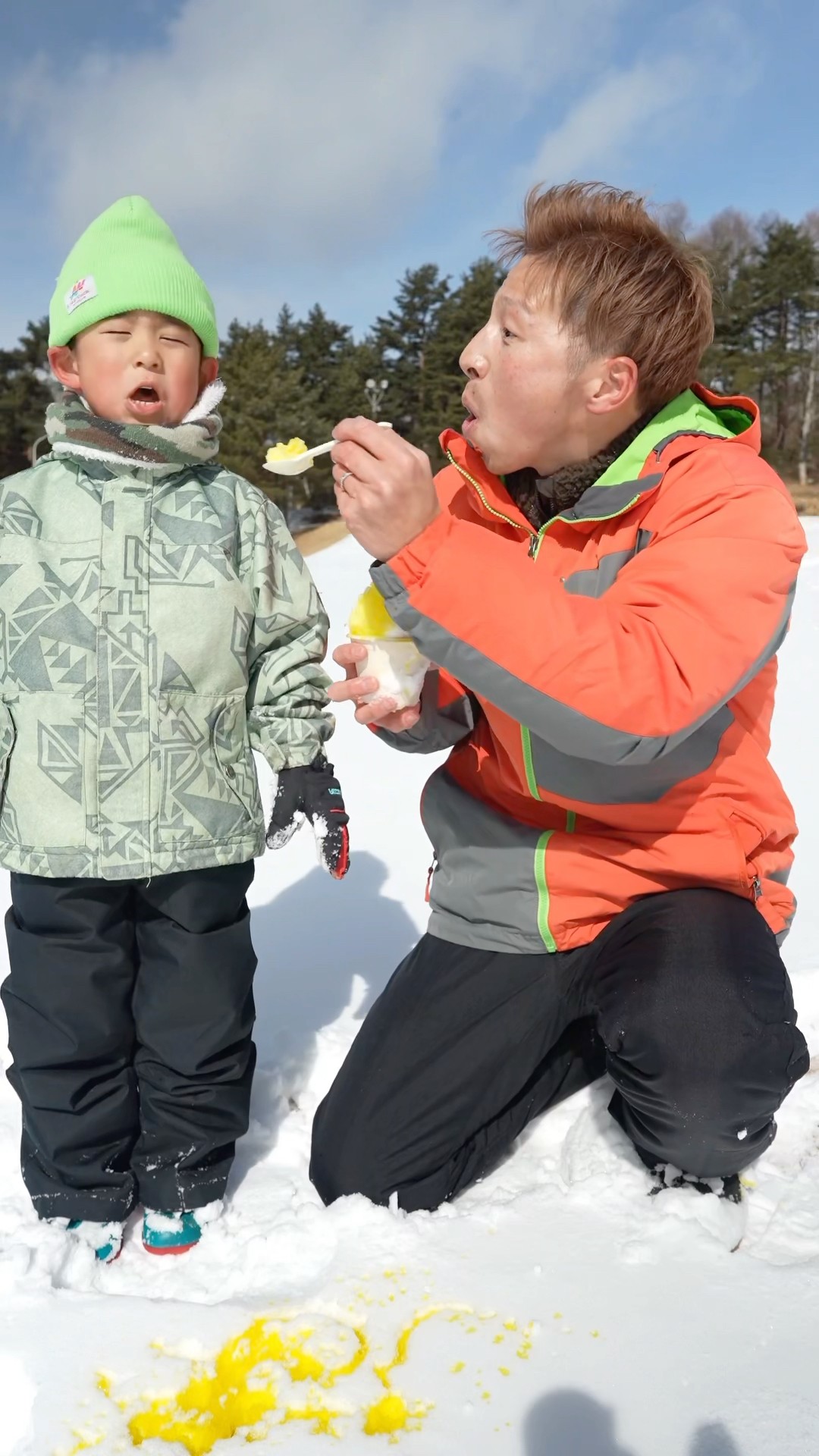 The identity of shaved ice?