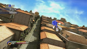 Sonic Unleashed - Attempting Clocktower skip