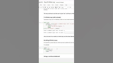 While Loops | 100 Days of Python Programming | Day-03-03